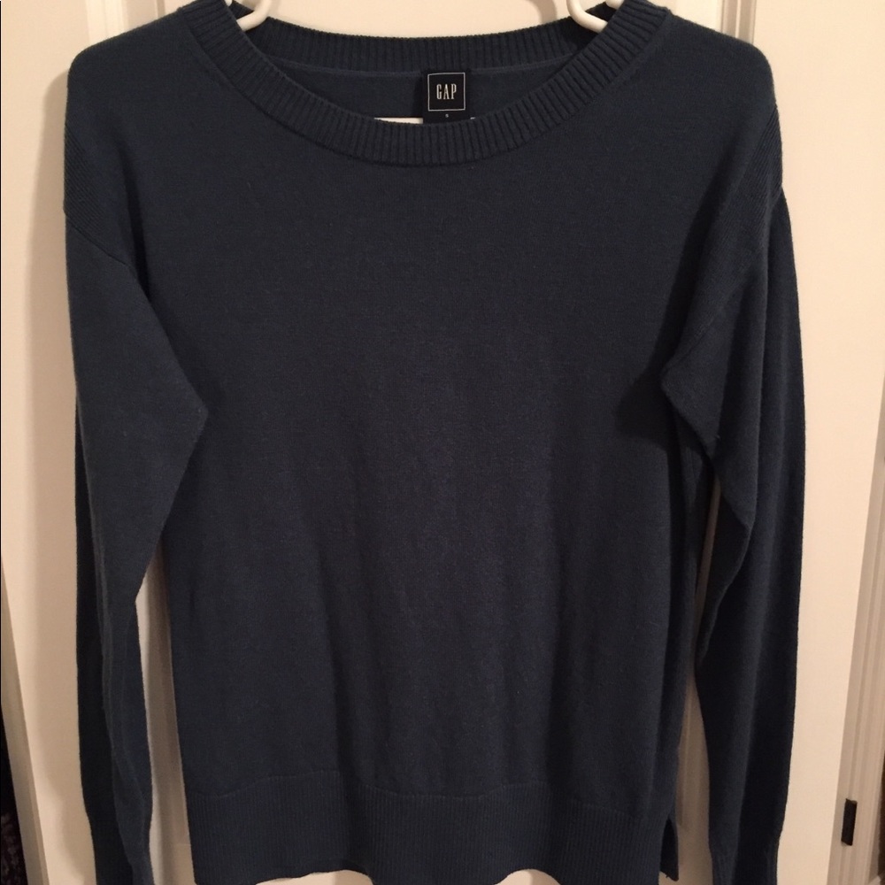 GAP indigo dark blue sweater